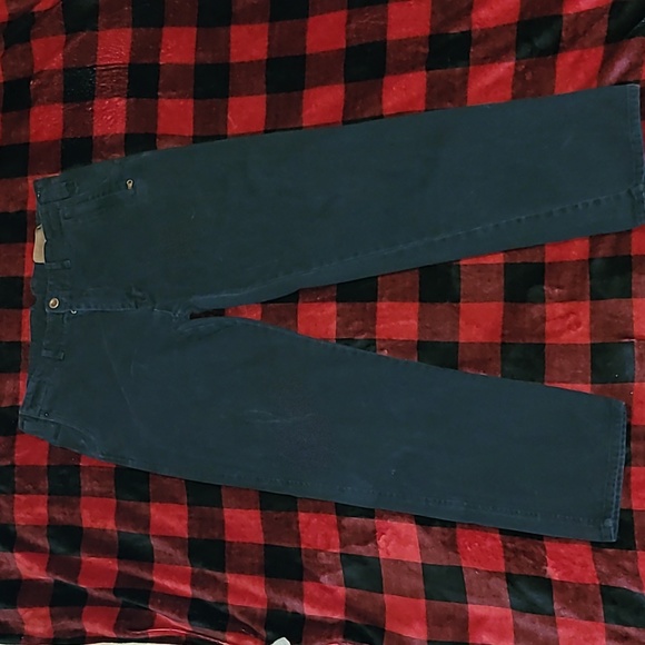 Y2k. Comstock & Co.  Black denim Pants.  Men's w36 lnseam29 - Picture 1 of 16